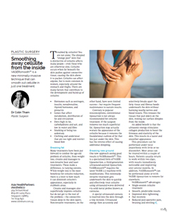 Smoothing Away Cellulite Inside